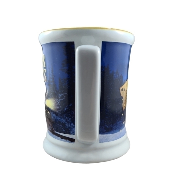 𝅺the Polar Express 3D Raised Belive Ticket Ceramic Hot Chocolate Coffee Mug - Picture 4 of 9